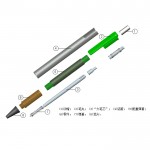 铝管中性笔