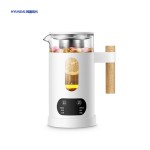 韩国现代（HYUNDAI）煮茶器玻璃加厚蒸汽喷淋式智能控温多功能全自动养生壶煮茶壶升级自动保温