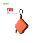 idmix多功能自带插头数据线充电宝移动电源10000mAh适用苹果包邮