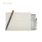 PARKER 派克威雅XL经典黑金夹宝珠笔+笔袋礼盒套装